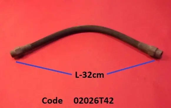 BMW 5 E34 Clutch pipe/line 02026T42