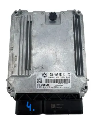 Volkswagen Touareg III Engine ECU kit and lock set 7L0907401K