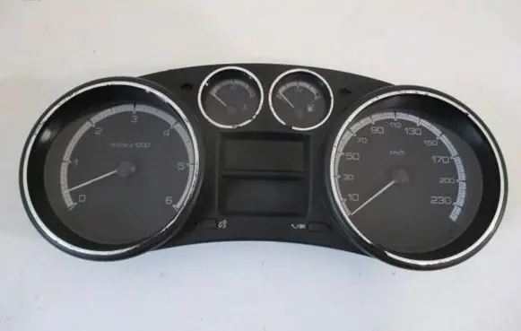 Peugeot 308 Speedometer (instrument cluster) 9666649080
