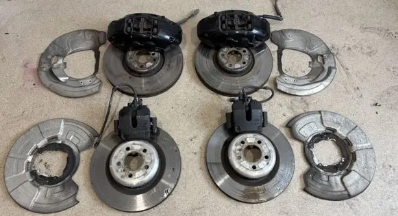 BMW X6 E71 Brake discs and calipers set 
