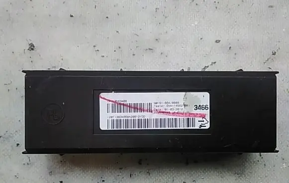 Opel Meriva B Air conditioning/heating control unit 13583466