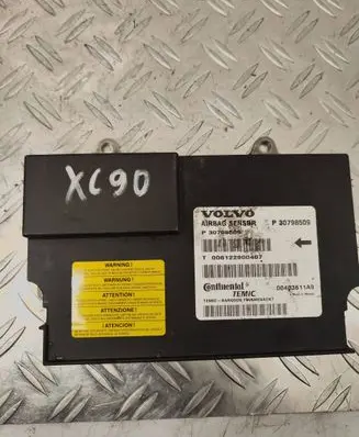 Volvo S80 Airbag control unit/module 30798509 00403611A9 12900407