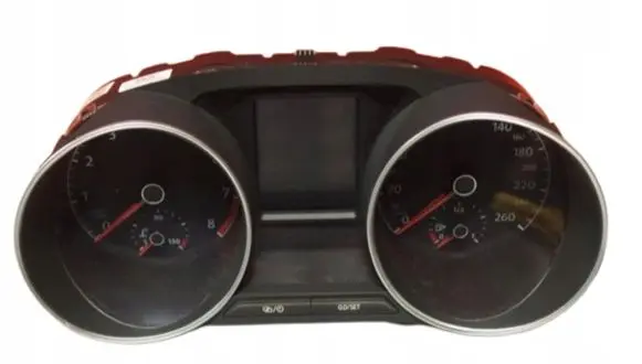 Volkswagen Polo V 6R Speedometer (instrument cluster) ZEG006