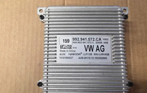 Volkswagen PASSAT B8 LED ballast control module 992941572CA