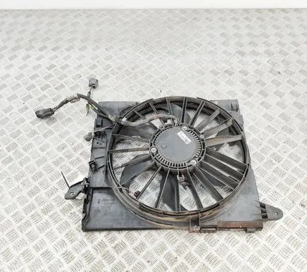 Jaguar XJ X350 Radiator cooling fan shroud 4R838C607CB