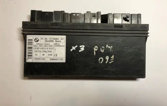 BMW 5 E60 E61 Comfort/convenience module 9176069 61359176069