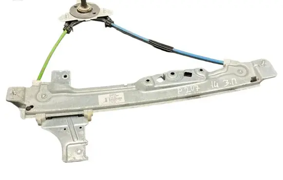 Peugeot 207 CC Rear door window regulator with motor 9673153880 32559000