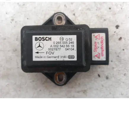 Mercedes-Benz E W211 ESP acceleration yaw rate sensor A0025426618 0027877 0265005246