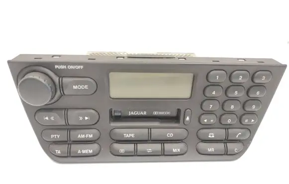 Jaguar XJ X300 Radio/CD/DVD/GPS head unit AJ9800R LNC4100AA 153281KHZ