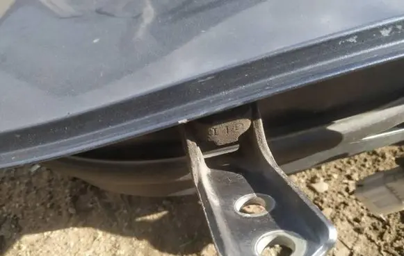 Mitsubishi Lancer X Rear door lower hinge