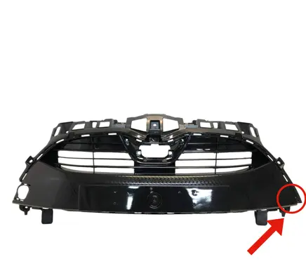 Toyota Yaris XP210 Front bumper upper radiator grill 53101K0010 Replacement Taiwan