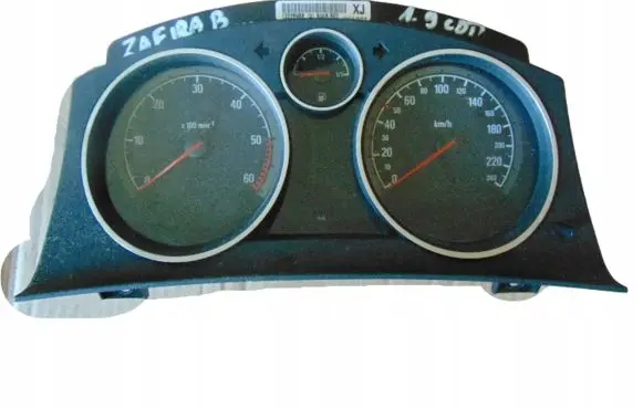 Opel Zafira B Speedometer (instrument cluster) 13225988