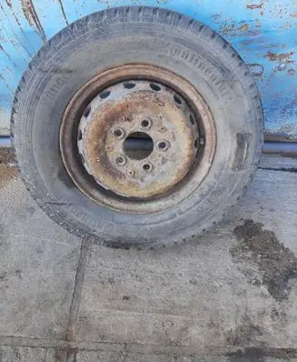 Volkswagen II LT R15 spare wheel 2257015C