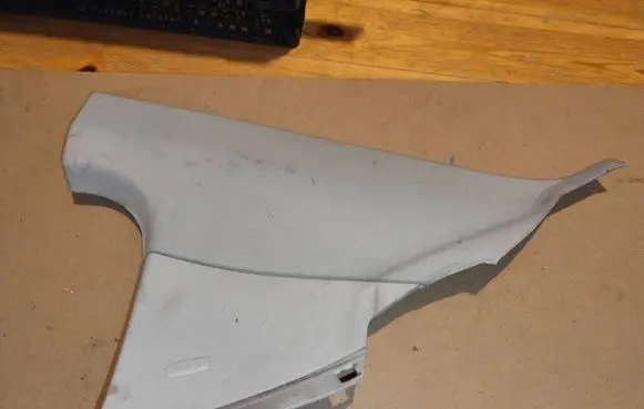 Peugeot 407 (C) pillar trim 9645432377 3121641 3121640