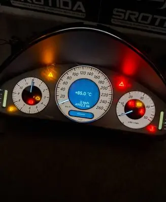 Mercedes-Benz E W211 Speedometer (instrument cluster) A2115405711 110080250015