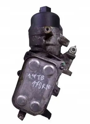 Oil filter mounting bracket
