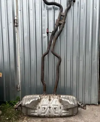 Porsche Cayenne (9PA) Rear muffler/silencer tail pipe 