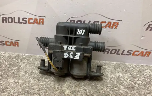 Coolant heater control valve