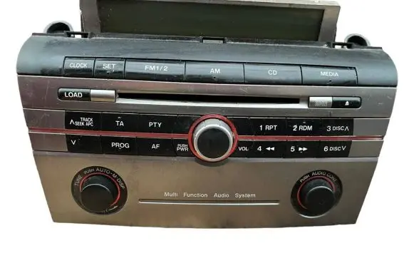 Mazda 3 I Radio/CD/DVD/GPS head unit BR2D66AR0 14794018 06D1B0751959