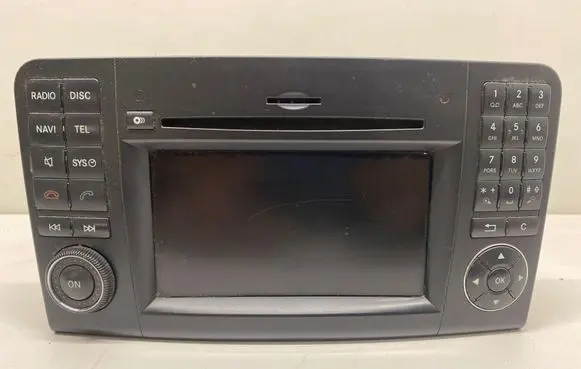 Mercedes-Benz ML W164 Radio/CD/DVD/GPS head unit A1649002401 BZ9831 A1649012400