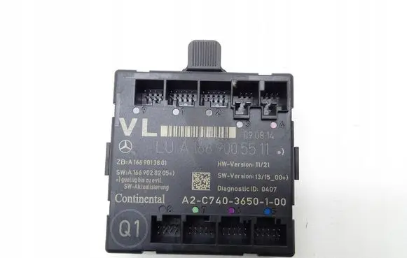 Mercedes-Benz B W246 W242 Door control unit/module A1669005511