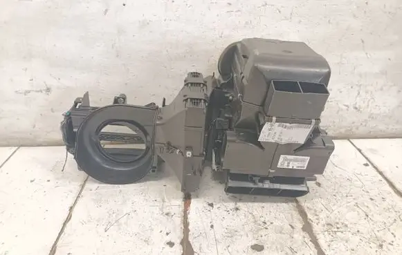 Interior heater climate box assembly