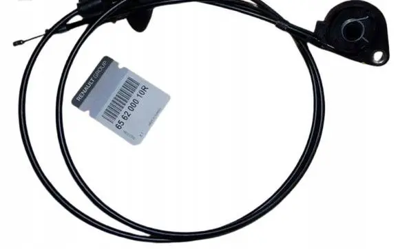 Renault Master III Engine bonnet/hood lock release cable 656200010R