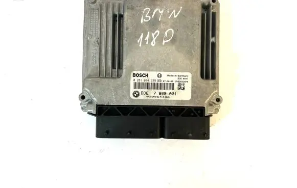 BMW 1 E81 E87 Engine control unit/module 0281014239 7809001 030054490