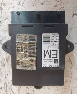 Opel Signum Door central lock control unit/module 13170150 360372197 5WK46002