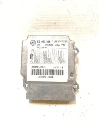 Volkswagen Golf V Airbag control unit/module 1K0909605T 5WK43412 0038PD1J9NKZ