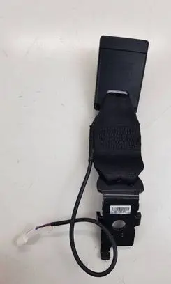 Middle seatbelt buckle (rear)