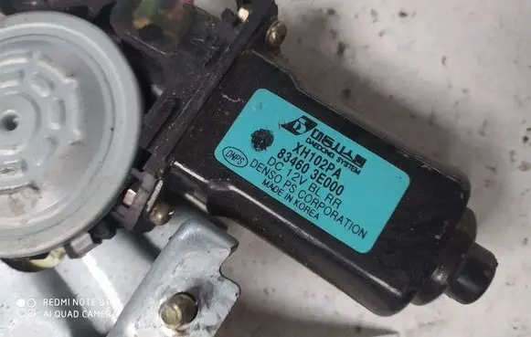 KIA Sorento Rear door window regulator with motor XH102PA 834603E000