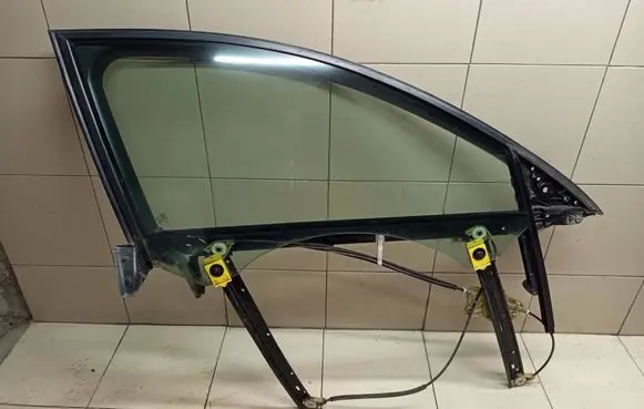 Audi A6 S6 C6 4F Front window lifting mechanism without motor 4F0837630 43R00083