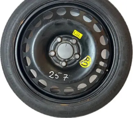 Opel Meriva B R12 spare wheel