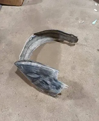 Audi A6 S6 C4 4A Front wheel arch liner splash guards 4A0821172B