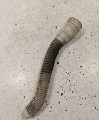 Peugeot 307 Window washer liquid tank fill tube 9656581880