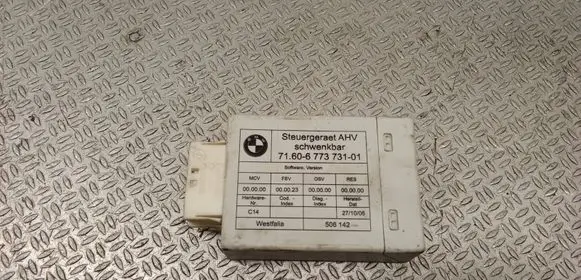 BMW 3 E90 E91 Tow bar trailer control unit/module 6773731