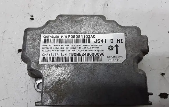Chrysler Sebring (ST-22 - JR) Airbag control unit/module P05084103AC