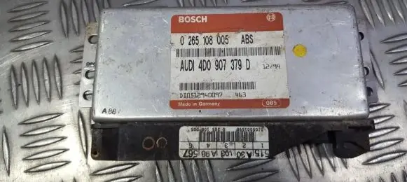Audi A4 S4 B5 8D ABS control unit/module 0265108005 4D0907379D