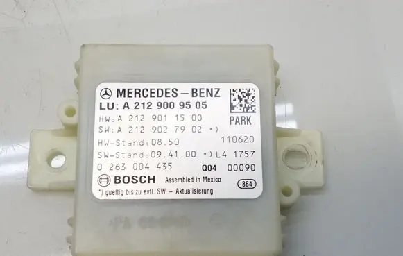 Mercedes-Benz E C207 W207 Parking PDC control unit/module A2129009505 A2129011500 A2129027902