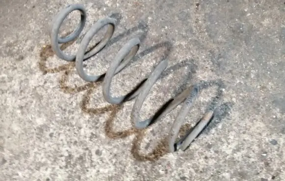 Opel Agila B Rear coil spring