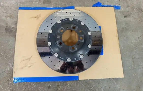 Porsche Cayenne (9Y0 9Y3) Rear brake disc 9Y0615602E