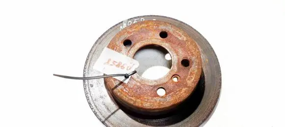 Mercedes-Benz B W245 Rear brake disc neventiliuojamas