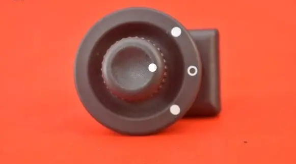 Dacia Sandero Mirror heating switch 255704649R