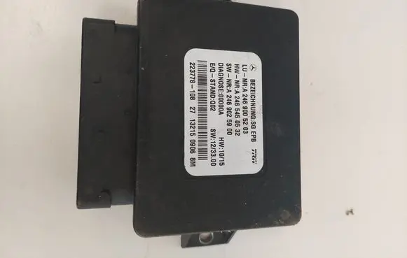 Mercedes-Benz CLA C117 X117 W117 Hand brake control module A2469005203 A2465450523