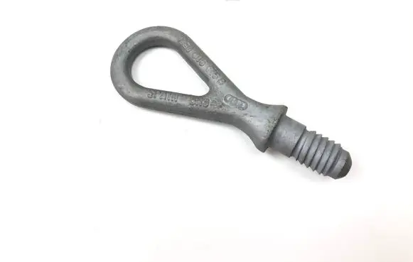Towing hook eye
