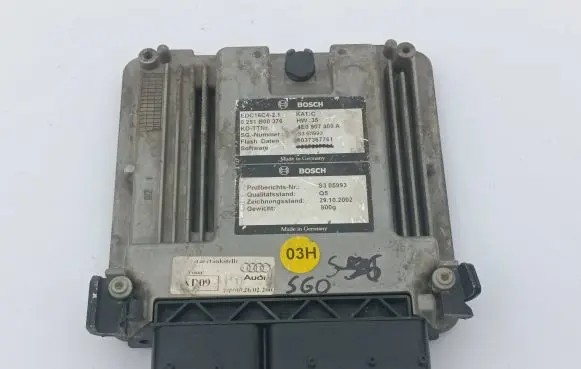 Audi A8 S8 D3 4E Engine control unit/module 4E0907409A EDC16C421 0281B00376