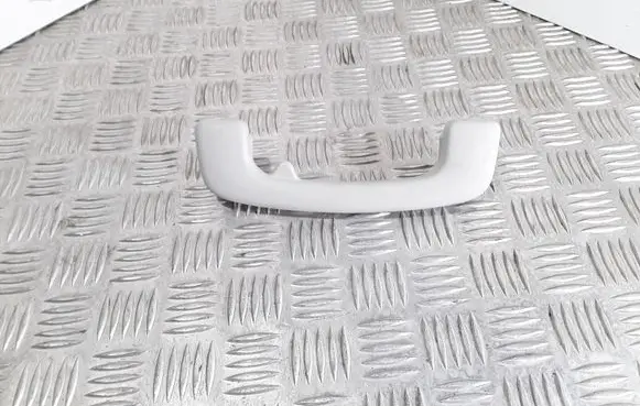 Rear interior roof grab handle