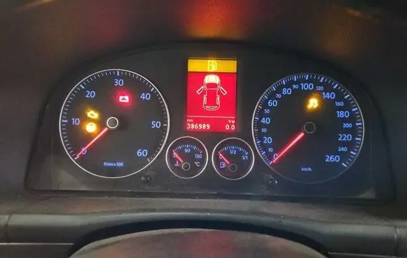 Volkswagen Touran I Speedometer (instrument cluster) 1T0920870G IMPRK1523558