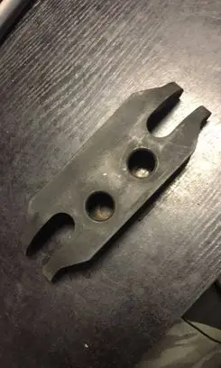 BMW 5 E34 Front bumper mounting bracket 1944543
